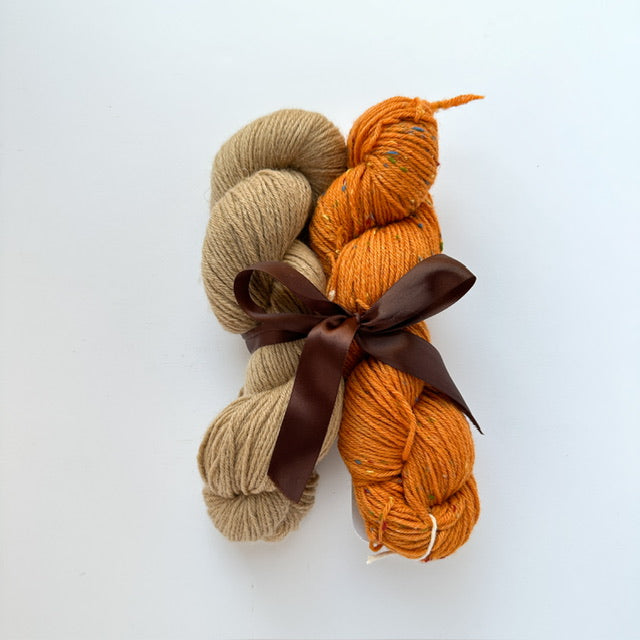 Buy 1-ll-orange-donegal-tweed-chesnut-bfl A. D. Cowl sets