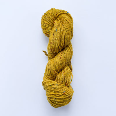 Buy lemon-curry Donegal Tweed DK