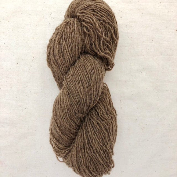 Meadow Rustic Sport yarn Flora Adora Fibers Medium Walnut 