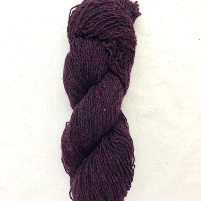 Meadow Rustic Sport yarn Flora Adora Fibers Midnight Orchid 